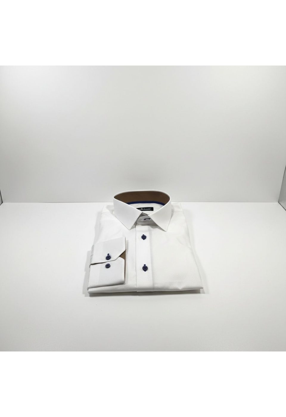 0488 CR 002 Slim Fit Uzun Kol Düz Renk Erkek Gömlek 3GMK310488002 - Giovanni Fratelli