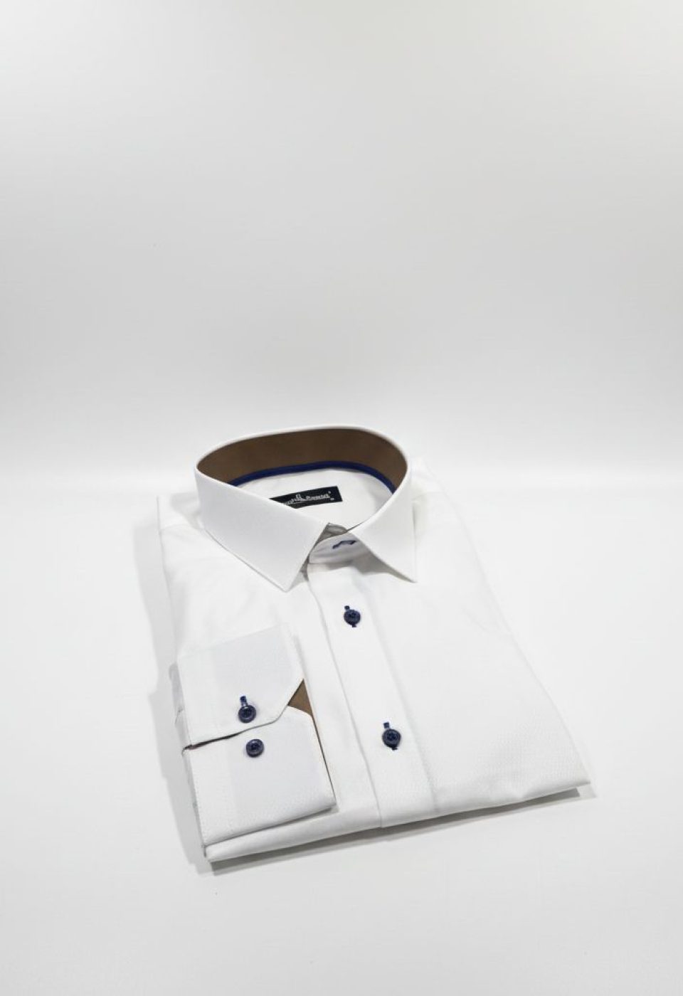 0488 CR 002 Slim Fit Uzun Kol Düz Renk Erkek Gömlek 3GMK310488002 - Giovanni Fratelli