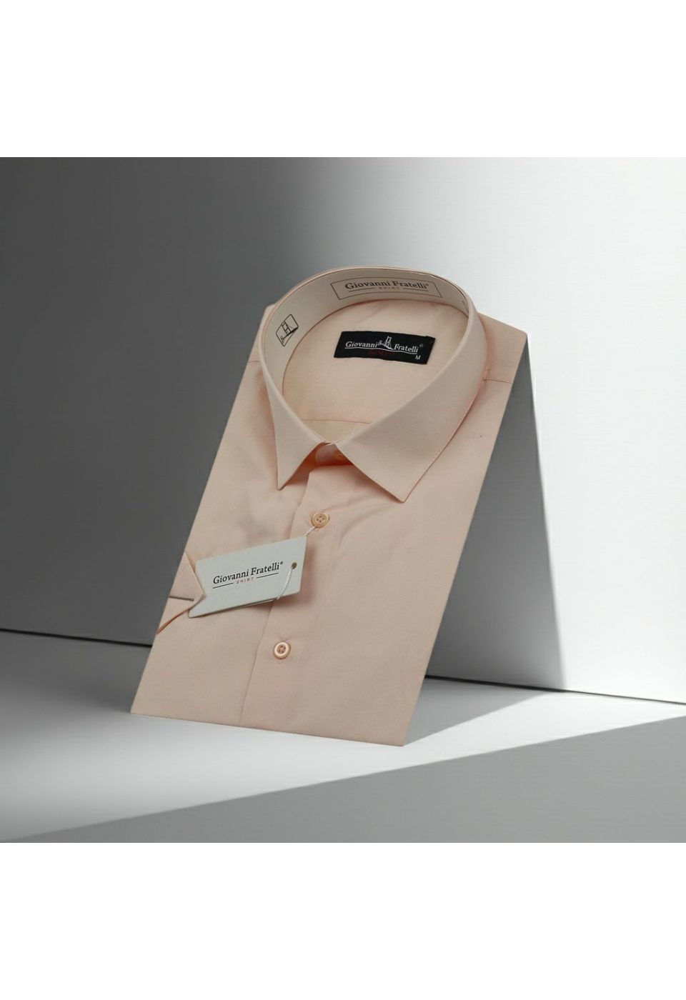 0408 CR K A10 Slim Fit Kısa Kol Düz Renk Erkek Gömlek 3GMK320408A10 - Giovanni Fratelli
