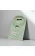 Slim Fit Kısa Kol Düz Renk Erkek Gömlek 3GMK320408A14