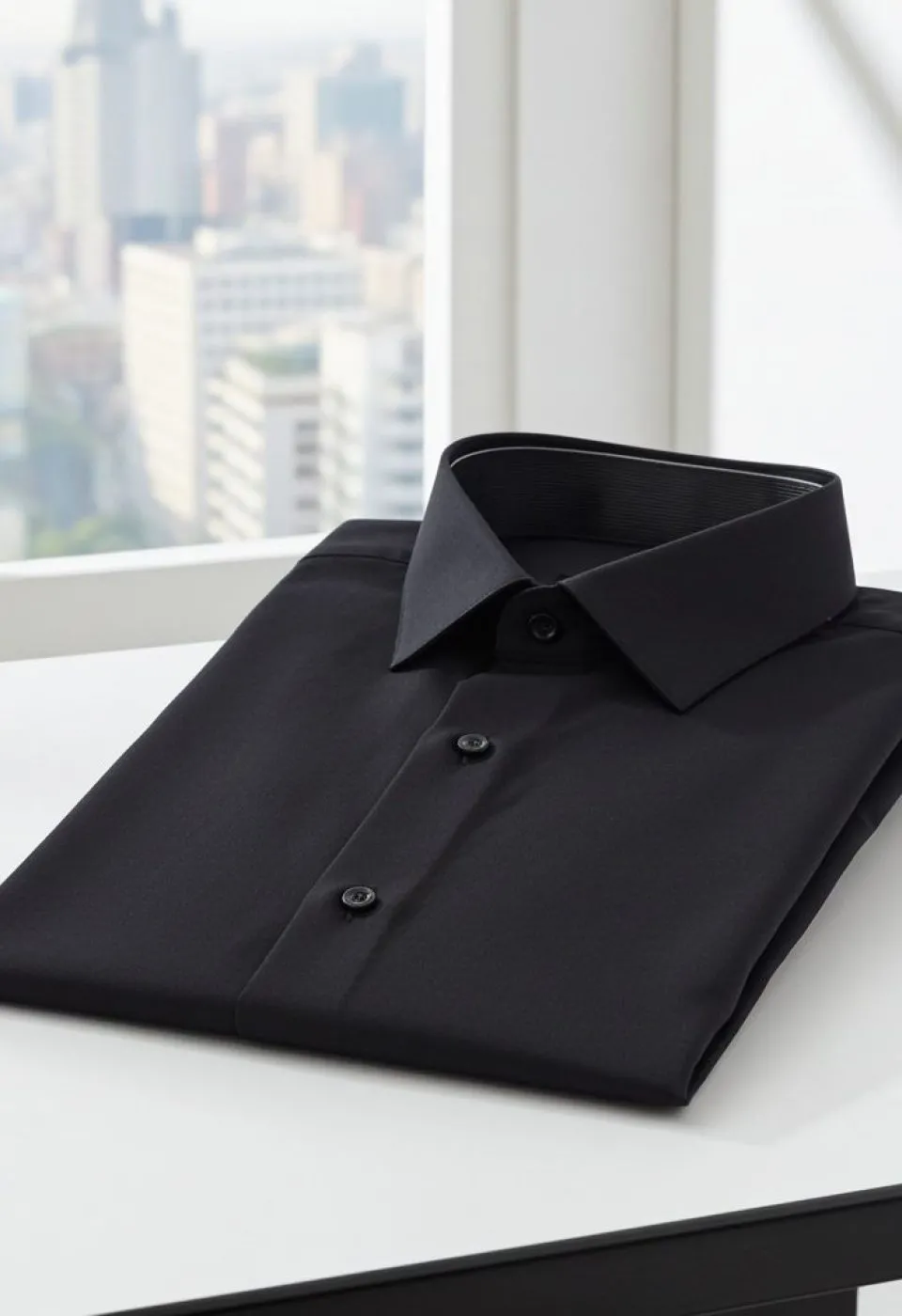Slim Fit Kısa Kol Düz Renk Erkek Gömlek 3GMK320408SYH