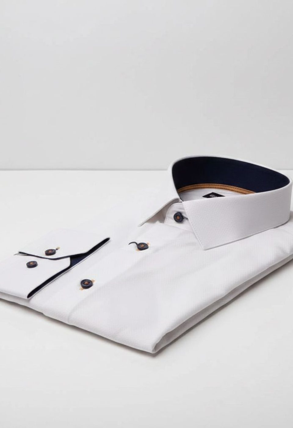 Slim Fit Uzun Kol Düz Renk Erkek Gömlek 3GMK310488004