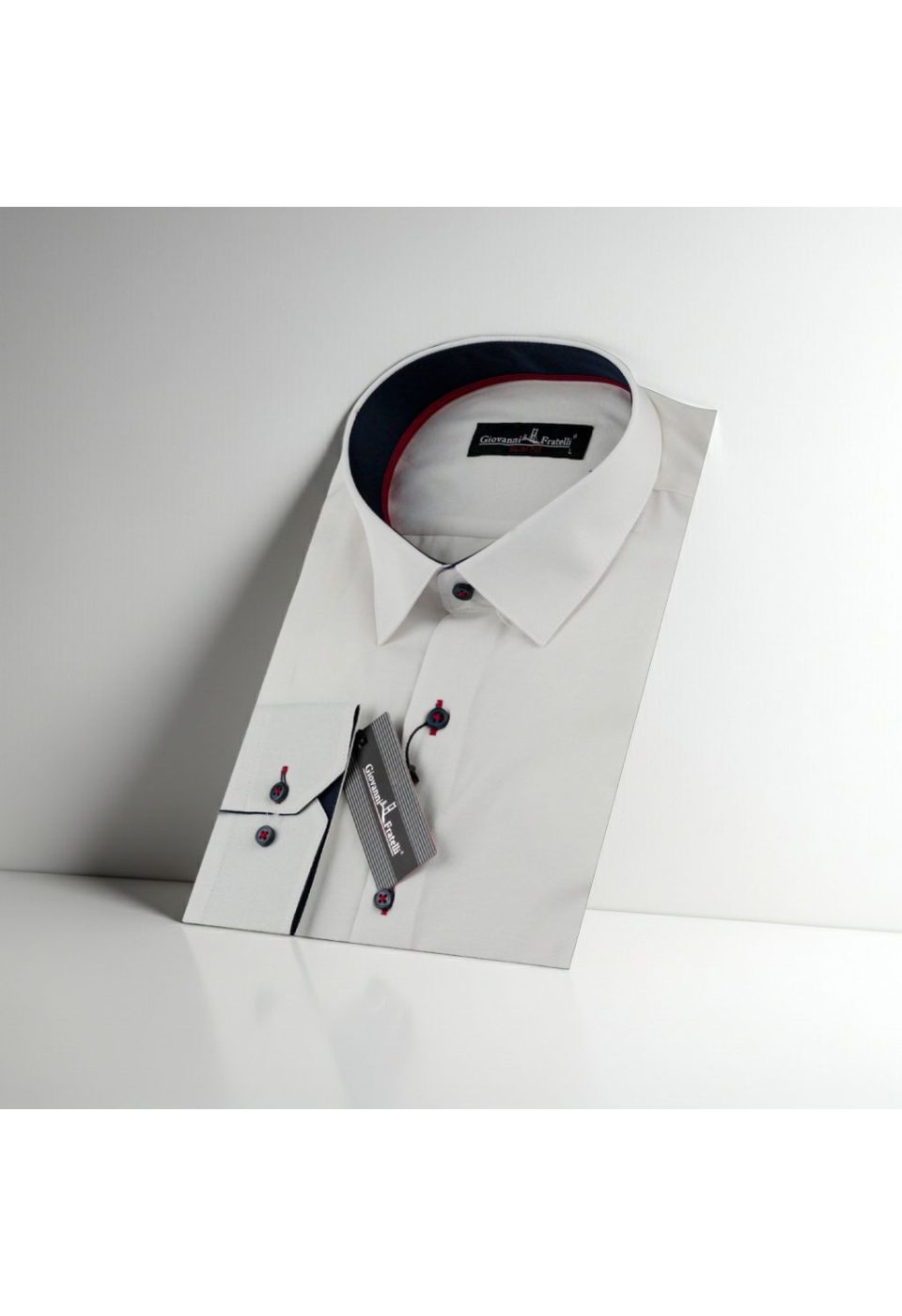 Slim Fit Uzun Kol Düz Renk Erkek Gömlek 3GMK310488005 - Giovanni Fratelli