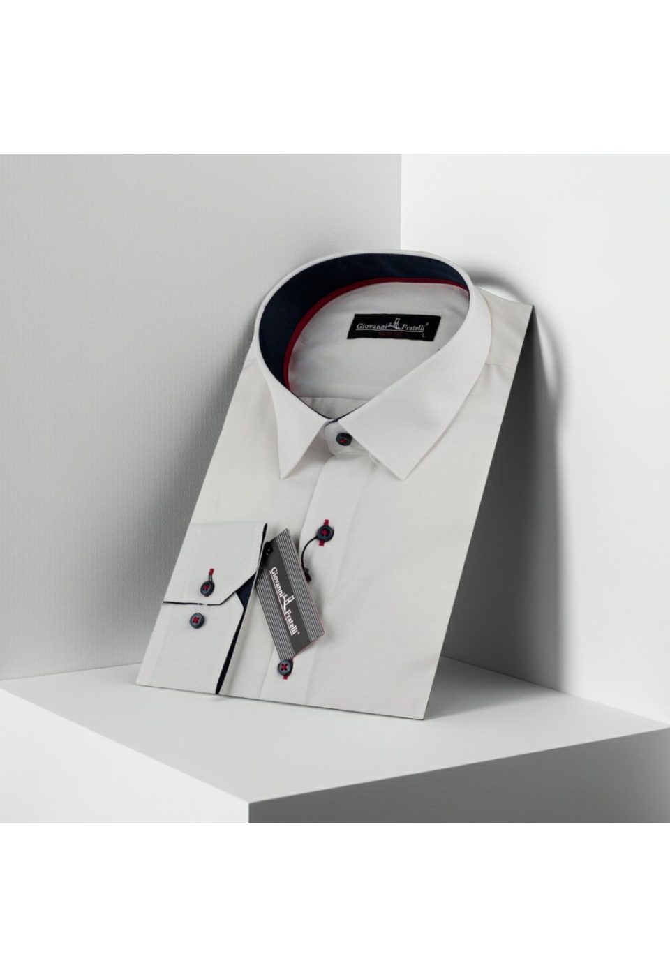 Slim Fit Uzun Kol Düz Renk Erkek Gömlek 3GMK310488005 - Giovanni Fratelli