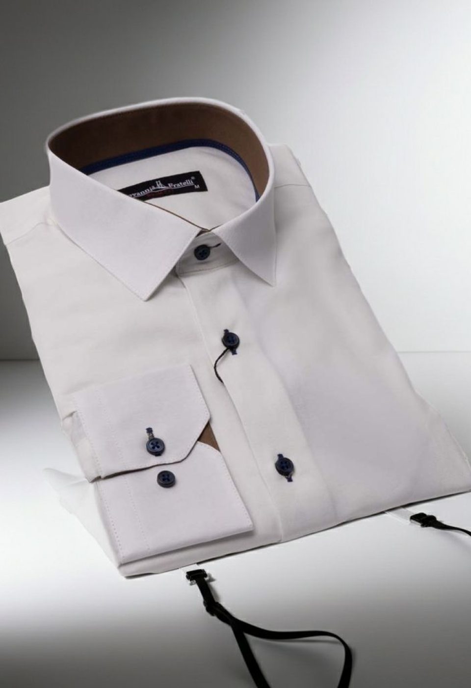 0488 CR 006 Slim Fit Uzun Kol Düz Renk Erkek Gömlek 3GMK310488006 - Giovanni Fratelli