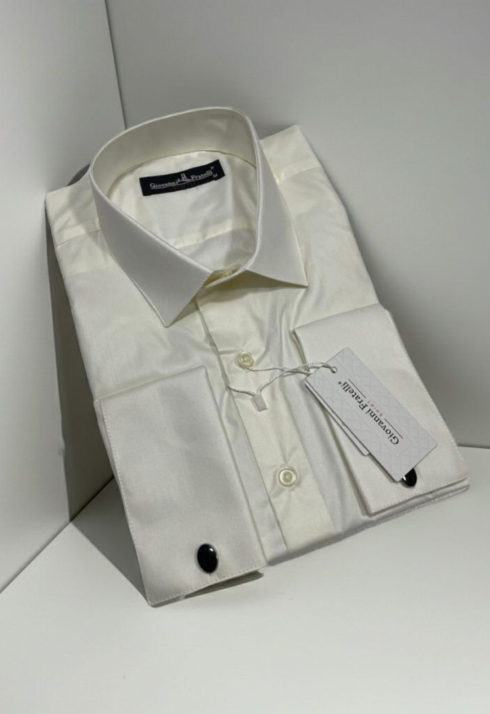 Slim Fit Kol Düğmeli Düz Renk Erkek Gömlek 3GMK330585SAM