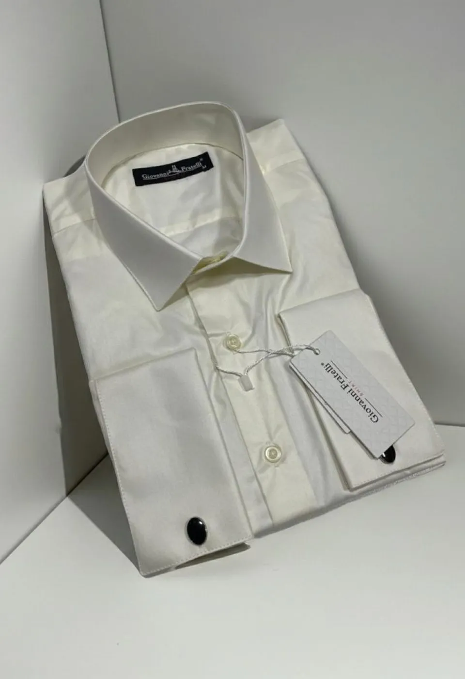 Slim Fit Kol Düğmeli Düz Renk Erkek Gömlek 3GMK330585SAM