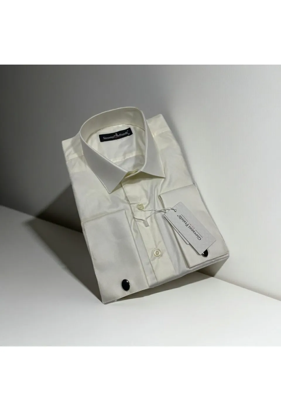 Slim Fit Kol Düğmeli Düz Renk Erkek Gömlek 3GMK330585SAM - Giovanni Fratelli