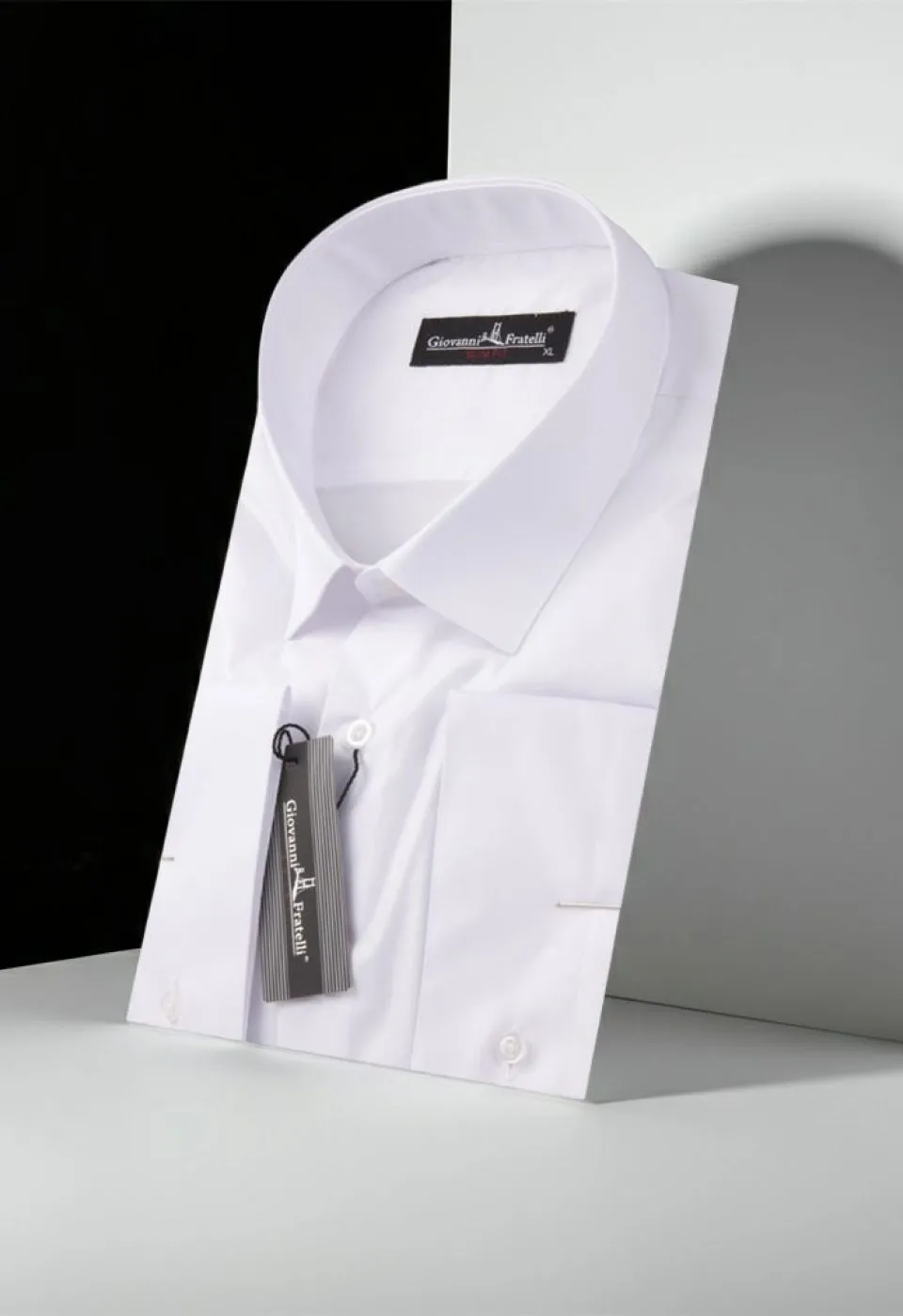 Slim Fit Uzun Kol Universal Manşet Düz Renk Erkek Gömlek 3GMK370585BYZ