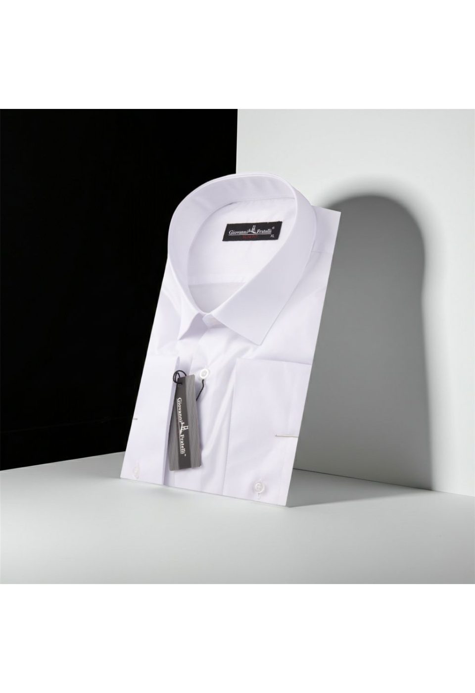0585 CR UNI BYZ Slim Fit Uzun Kol Universal Manşet Düz Renk Erkek Gömlek 3GMK370585BYZ - Giovanni Fratelli