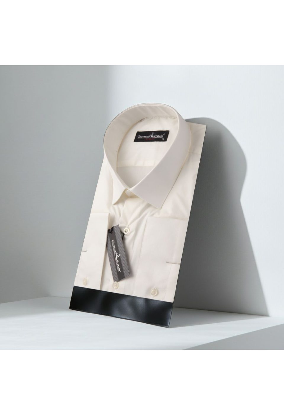 0585 CR UNI SAM Slim Fit Uzun Kol Universal Manşet Düz Renk Erkek Gömlek 3GMK370585SAM - Giovanni Fratelli