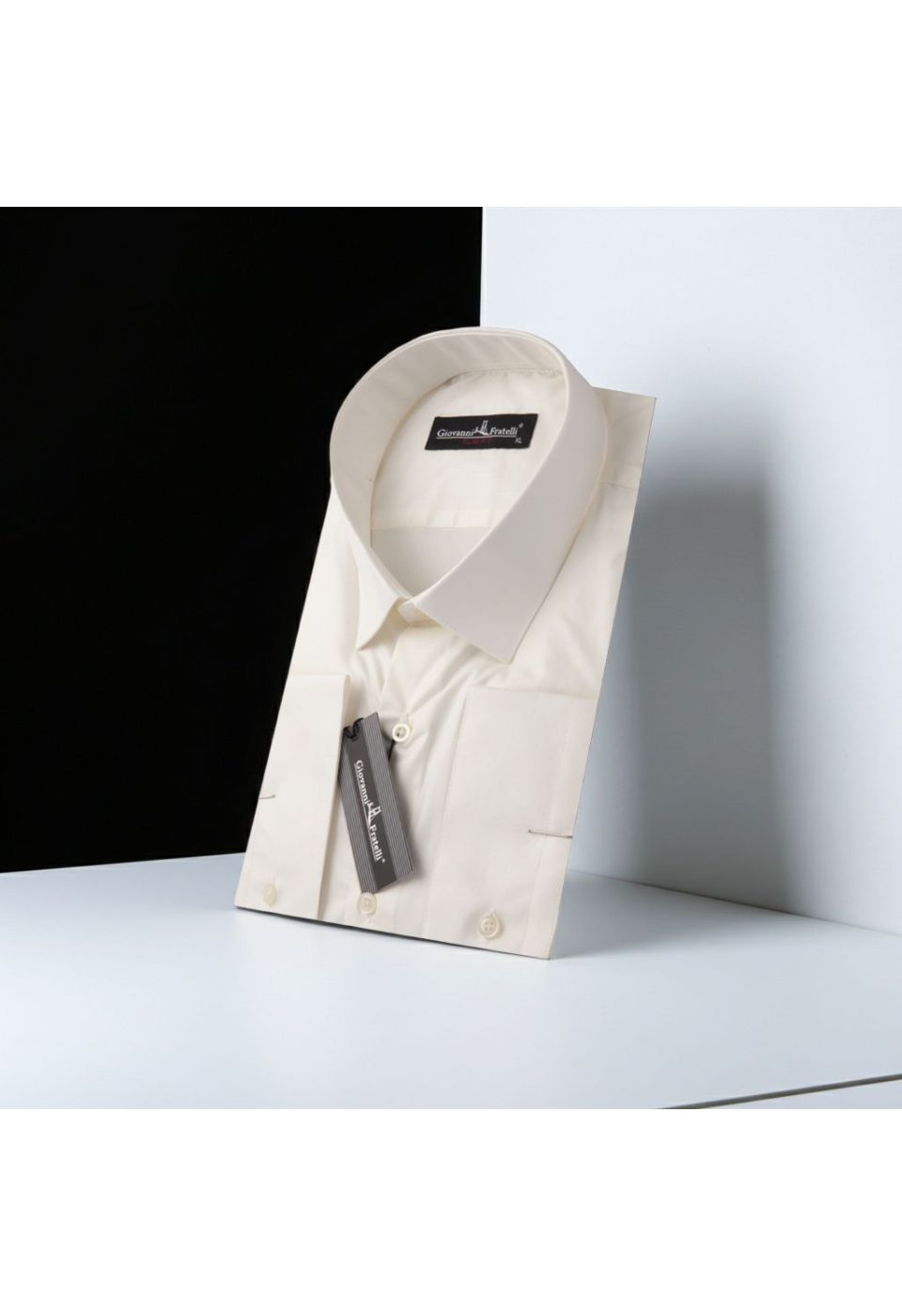0585 CR UNI SAM Slim Fit Uzun Kol Universal Manşet Düz Renk Erkek Gömlek 3GMK370585SAM - Giovanni Fratelli