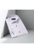 Slim Fit Uzun Kol Desenli Erkek Gömlek 3GMK330645001