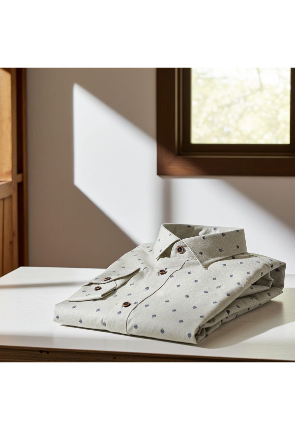 0645 CR 005 Slim Fit Uzun Kol Desenli Erkek Gömlek 3GMK330645005 - Giovanni Fratelli