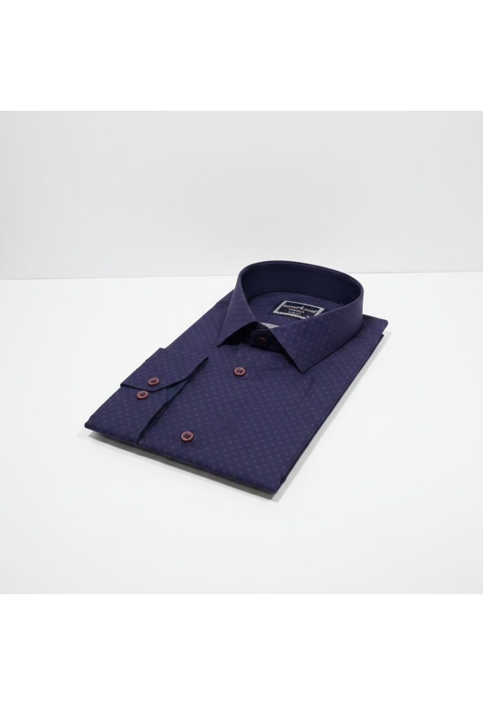 0646 CR 009 Slim Fit Uzun Kol Desenli Erkek Gömlek 3GMK310646009 - Giovanni Fratelli