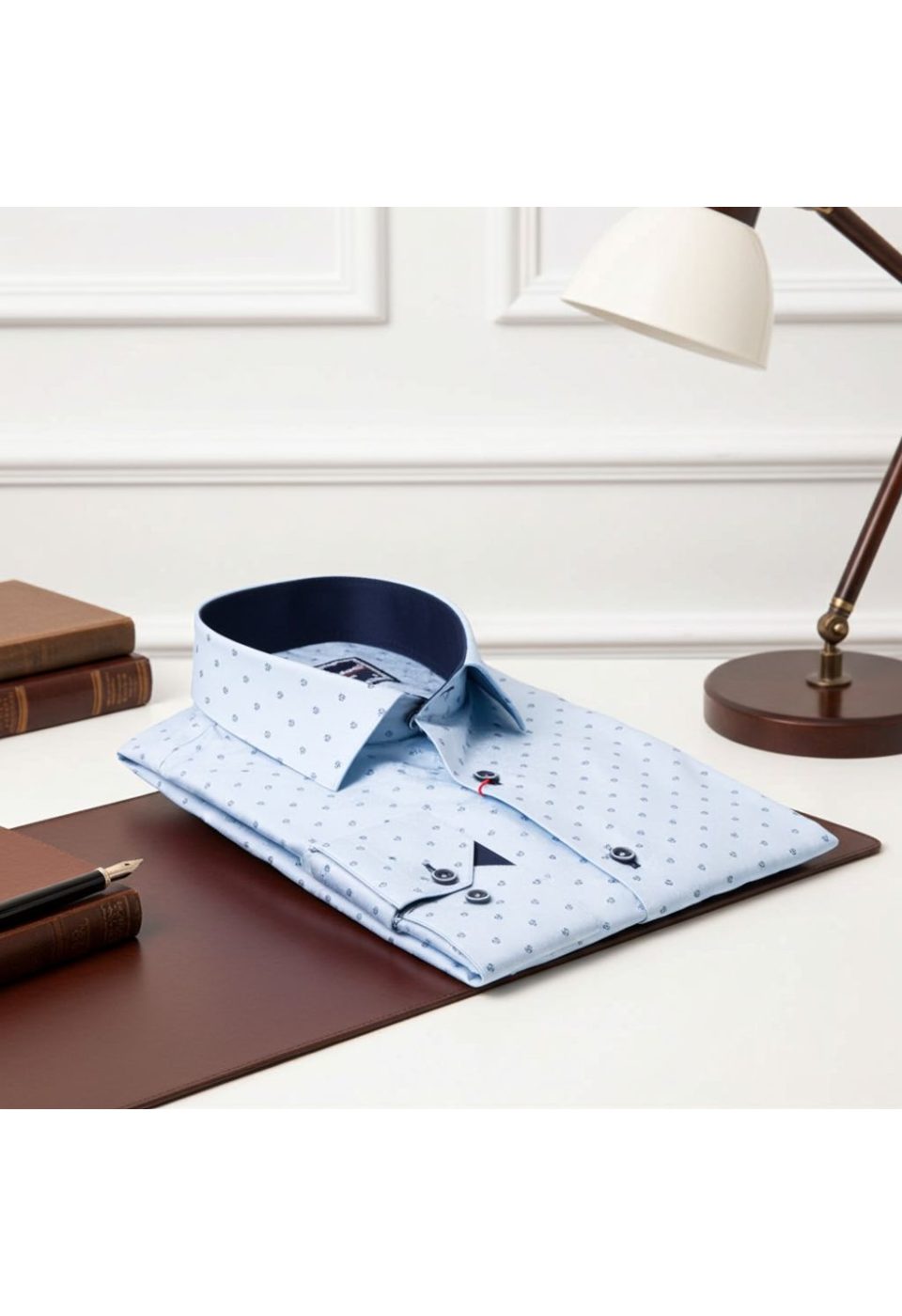 0646 CR 062 Slim Fit Uzun Kol Desenli Erkek Gömlek 3GMK310646062 - Giovanni Fratelli