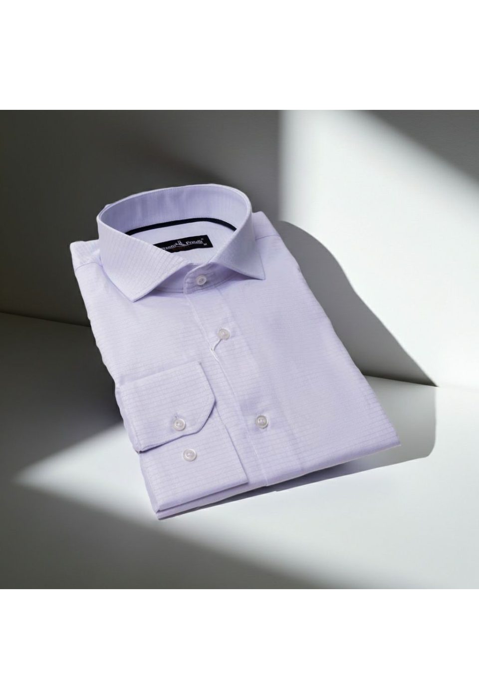 0727 CR ITALY 001 Slim Fit Uzun Kol Desenli İtalyan Yaka Erkek Gömlek 3GMK310727001 - Giovanni Fratelli