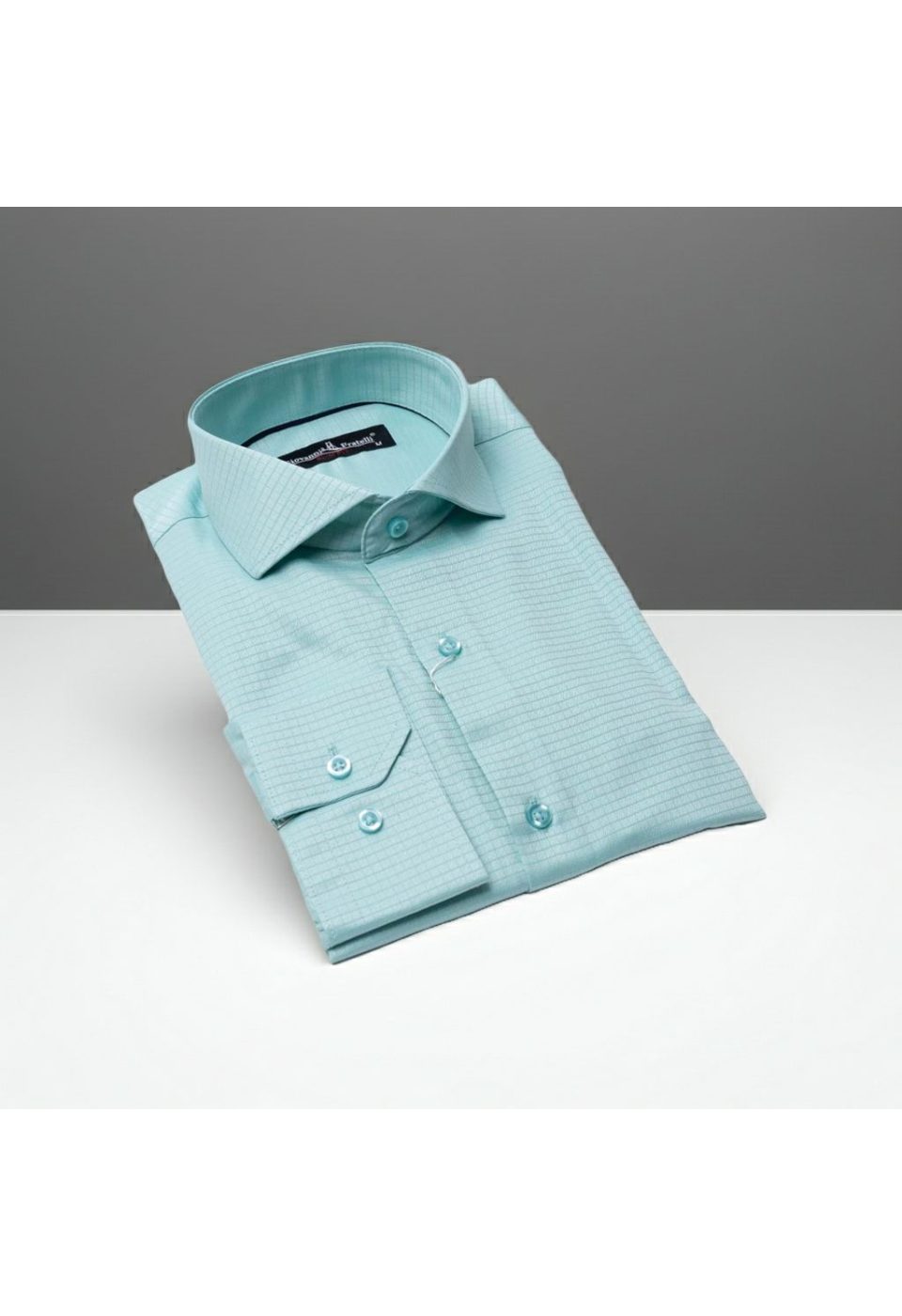 Slim Fit Uzun Kol Desenli İtalyan Yaka Erkek Gömlek 3GMK310727002 - Giovanni Fratelli