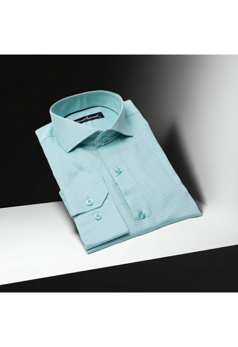 Slim Fit Uzun Kol Desenli İtalyan Yaka Erkek Gömlek 3GMK310727002 - Giovanni Fratelli