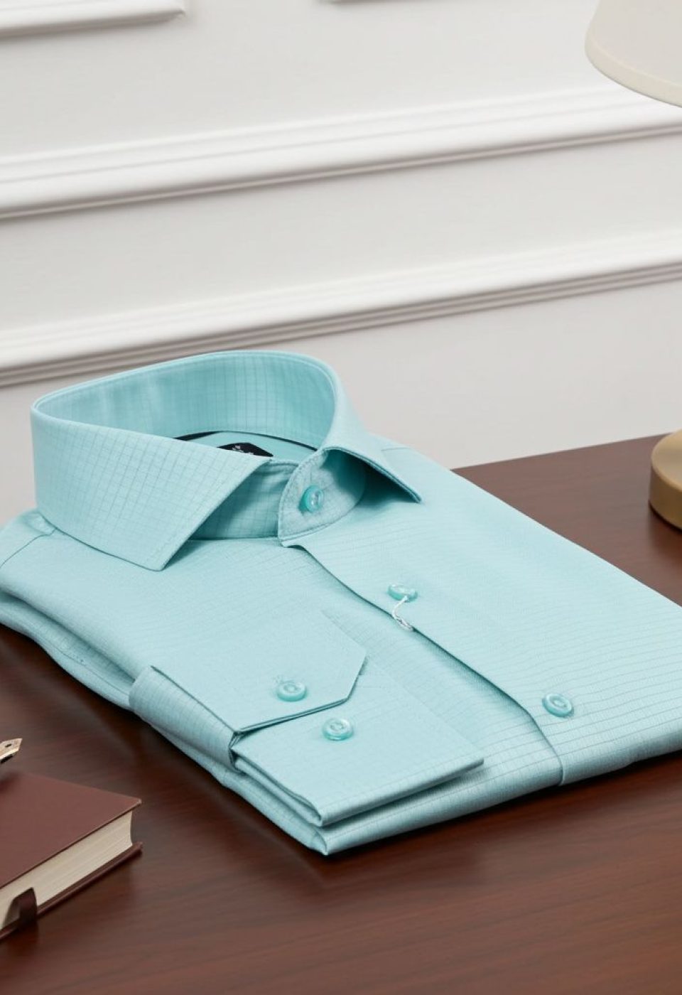 Slim Fit Uzun Kol Desenli İtalyan Yaka Erkek Gömlek 3GMK310727002 - Giovanni Fratelli