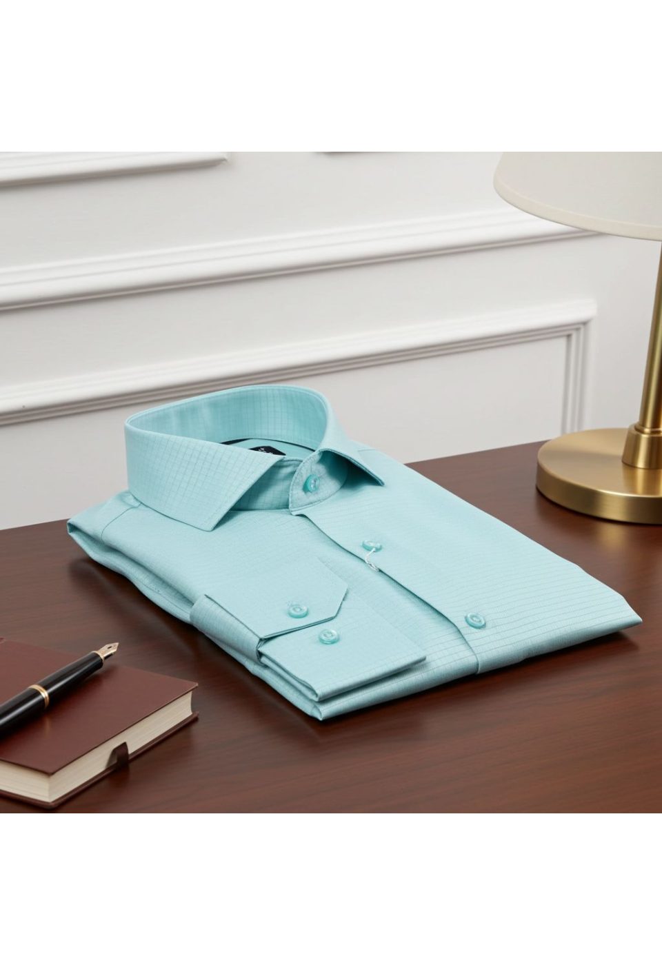 Slim Fit Uzun Kol Desenli İtalyan Yaka Erkek Gömlek 3GMK310727002 - Giovanni Fratelli