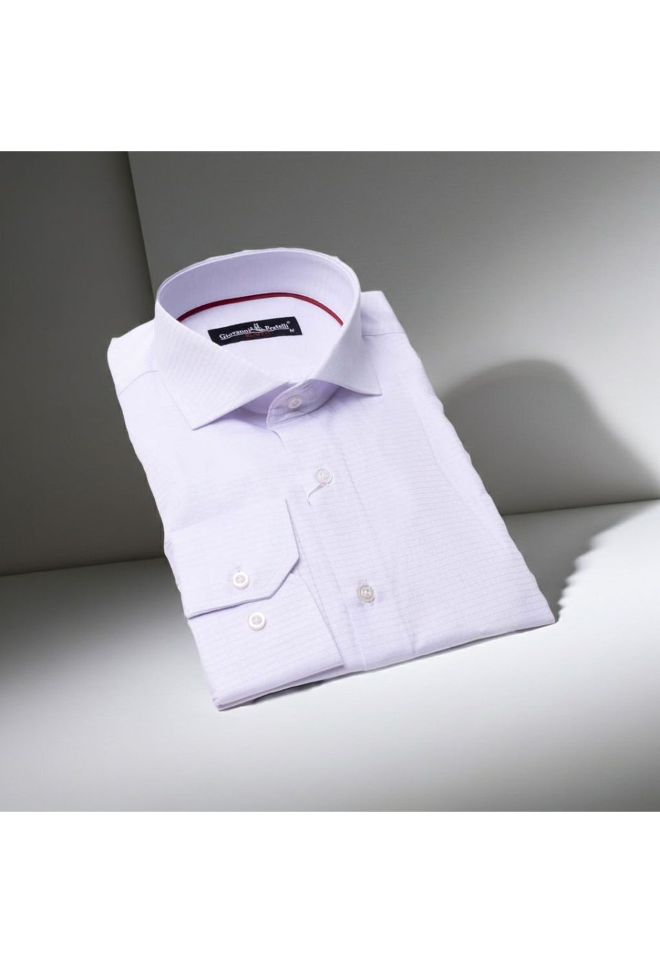 0727 CR ITALY 007 Slim Fit Uzun Kol Desenli İtalyan Yaka Erkek Gömlek 3GMK310727007 - Giovanni Fratelli