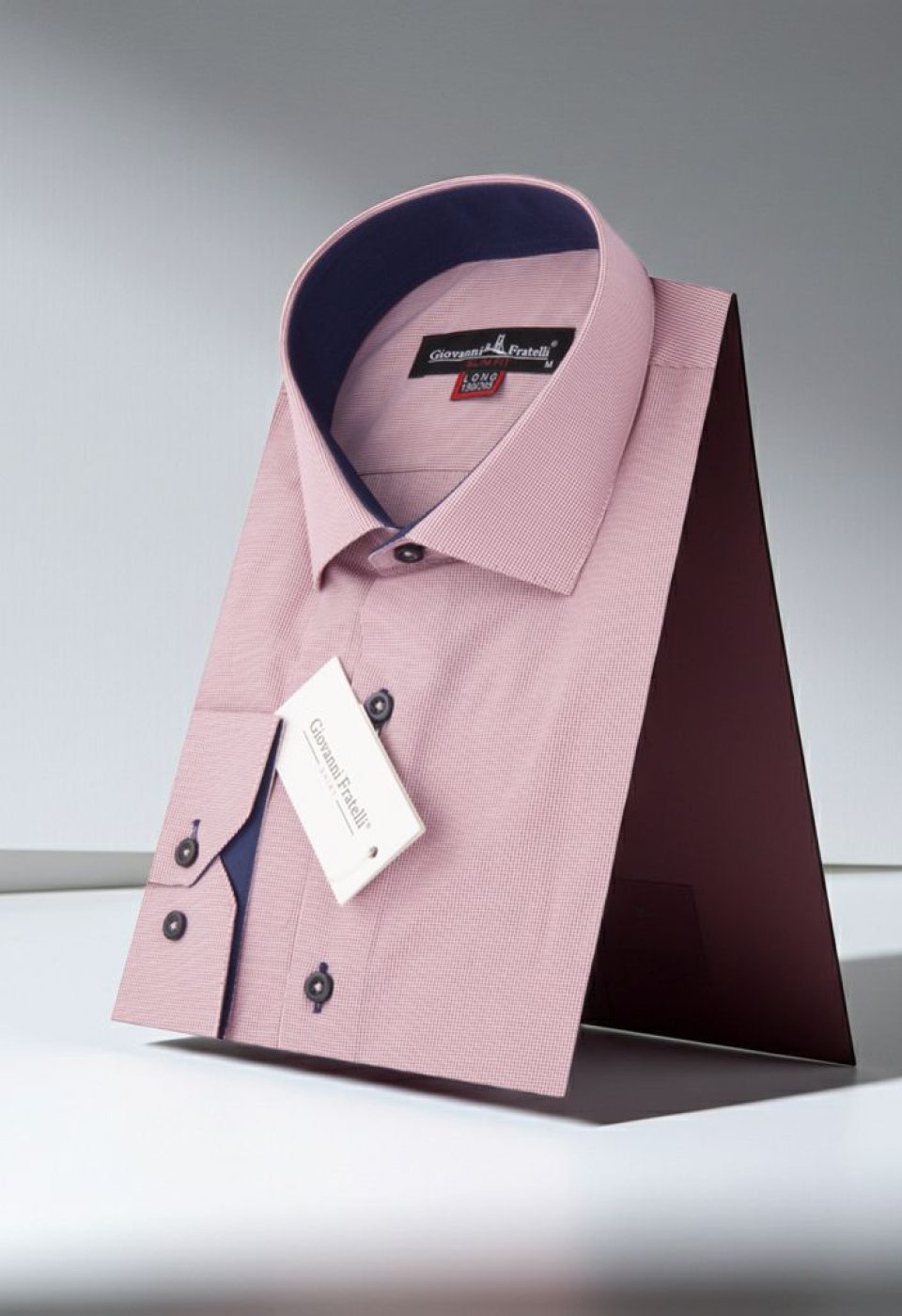 8 Drop Slim Fit Uzun Kol Desenli Erkek Gömlek 3GMK310760020 8 Drop Slim Fit Uzun Kol Desenli Erkek Gömlek 3GMK310760020
