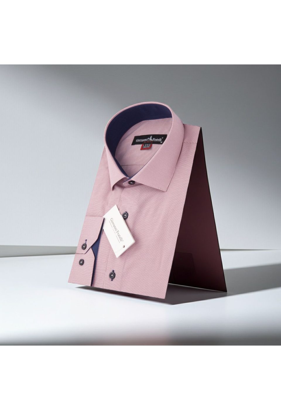 8 Drop Slim Fit Uzun Kol Desenli Erkek Gömlek 3GMK310760020 - Giovanni Fratelli