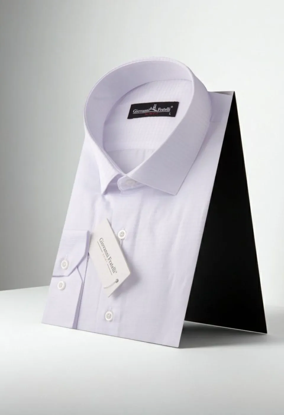 Slim Fit Uzun Kol Desenli Erkek Gömlek 3GMK310762001