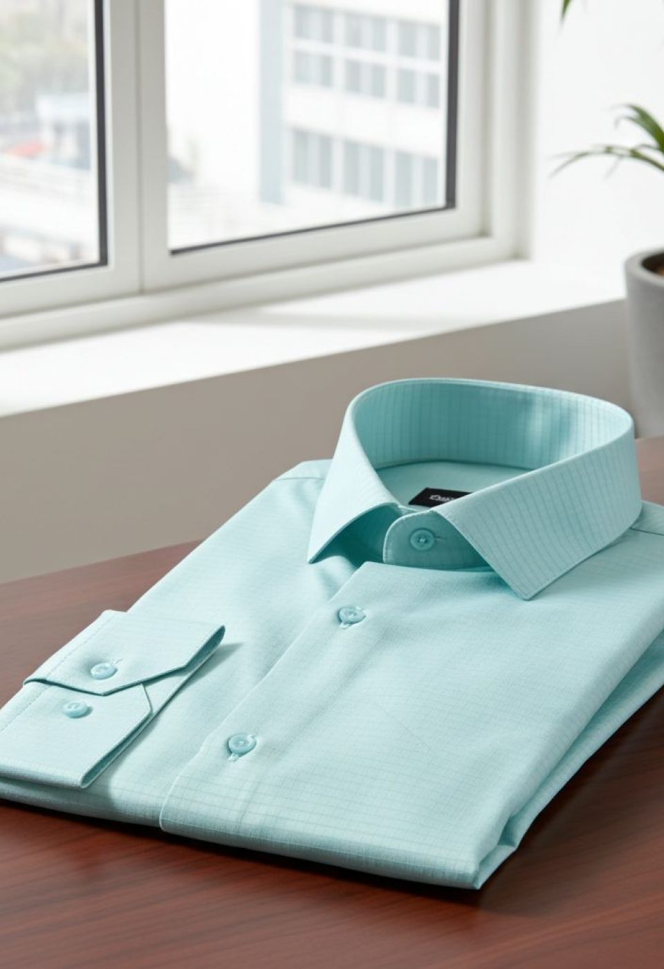 Slim Fit Uzun Kol Desenli Erkek Gömlek 3GMK310762006