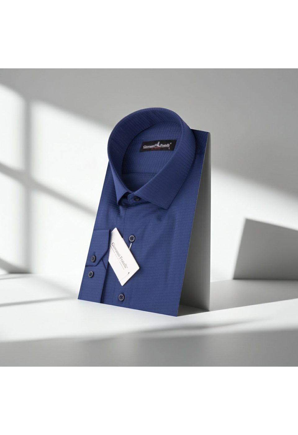 Slim Fit Uzun Kol Desenli Erkek Gömlek 3GMK310762007 - Giovanni Fratelli
