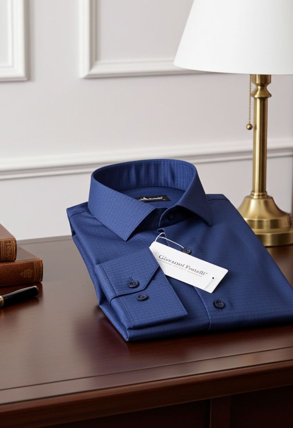 Slim Fit Uzun Kol Desenli Erkek Gömlek 3GMK310762007 - Giovanni Fratelli