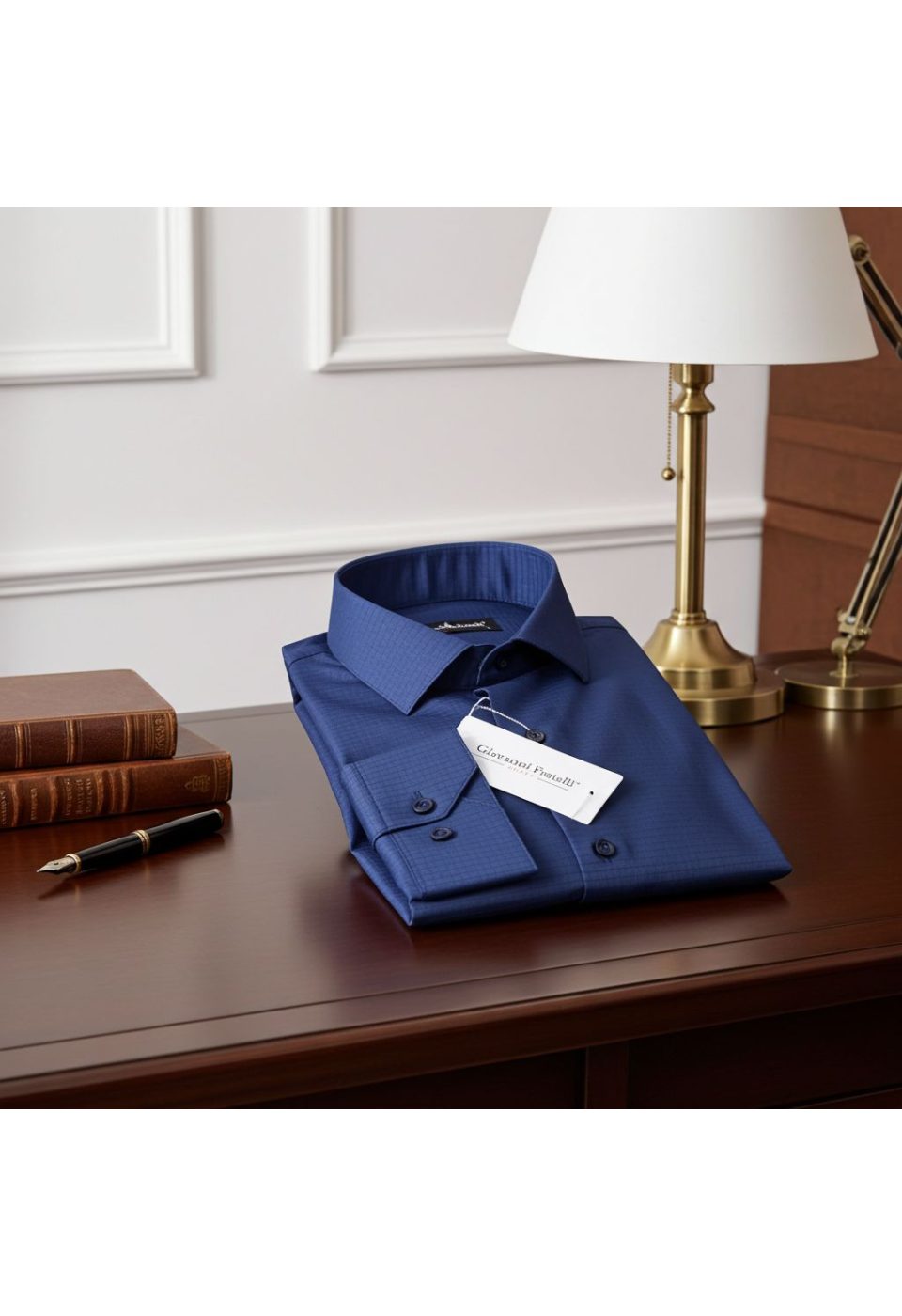 Slim Fit Uzun Kol Desenli Erkek Gömlek 3GMK310762007 - Giovanni Fratelli