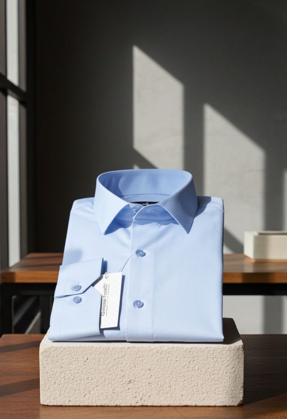 8 Drop Slim Fit Uzun Kol Düz Renk Erkek Gömlek 3GMK310764002 - Giovanni Fratelli