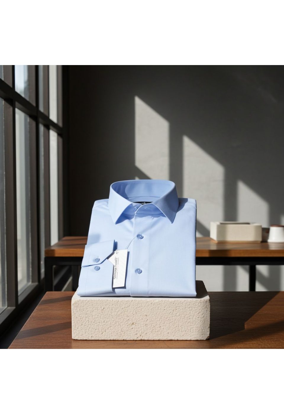 8 Drop Slim Fit Uzun Kol Düz Renk Erkek Gömlek 3GMK310764002 - Giovanni Fratelli