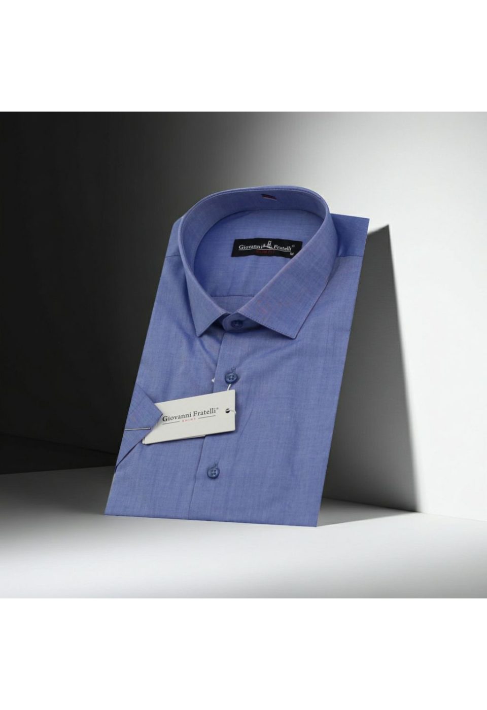 Slim Fit Kısa Kol Desenli Erkek Gömlek 3GMK310851002 - Giovanni Fratelli