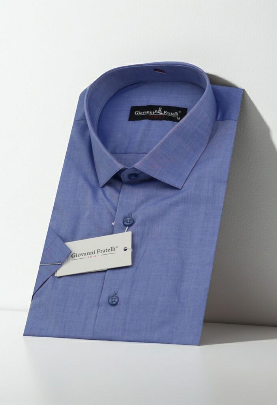 Slim Fit Kısa Kol Desenli Erkek Gömlek 3GMK310851002