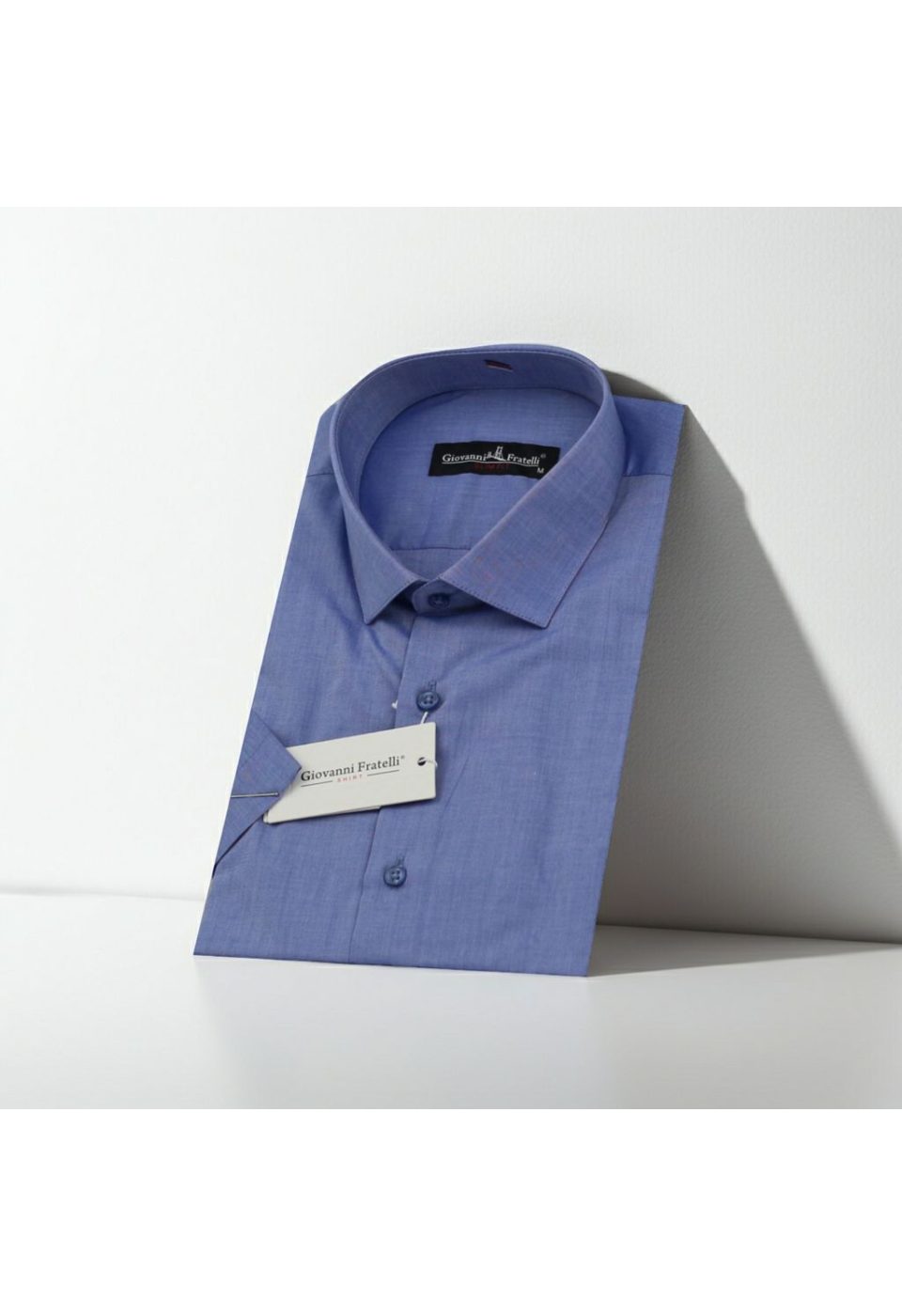 Slim Fit Kısa Kol Desenli Erkek Gömlek 3GMK310851002 - Giovanni Fratelli