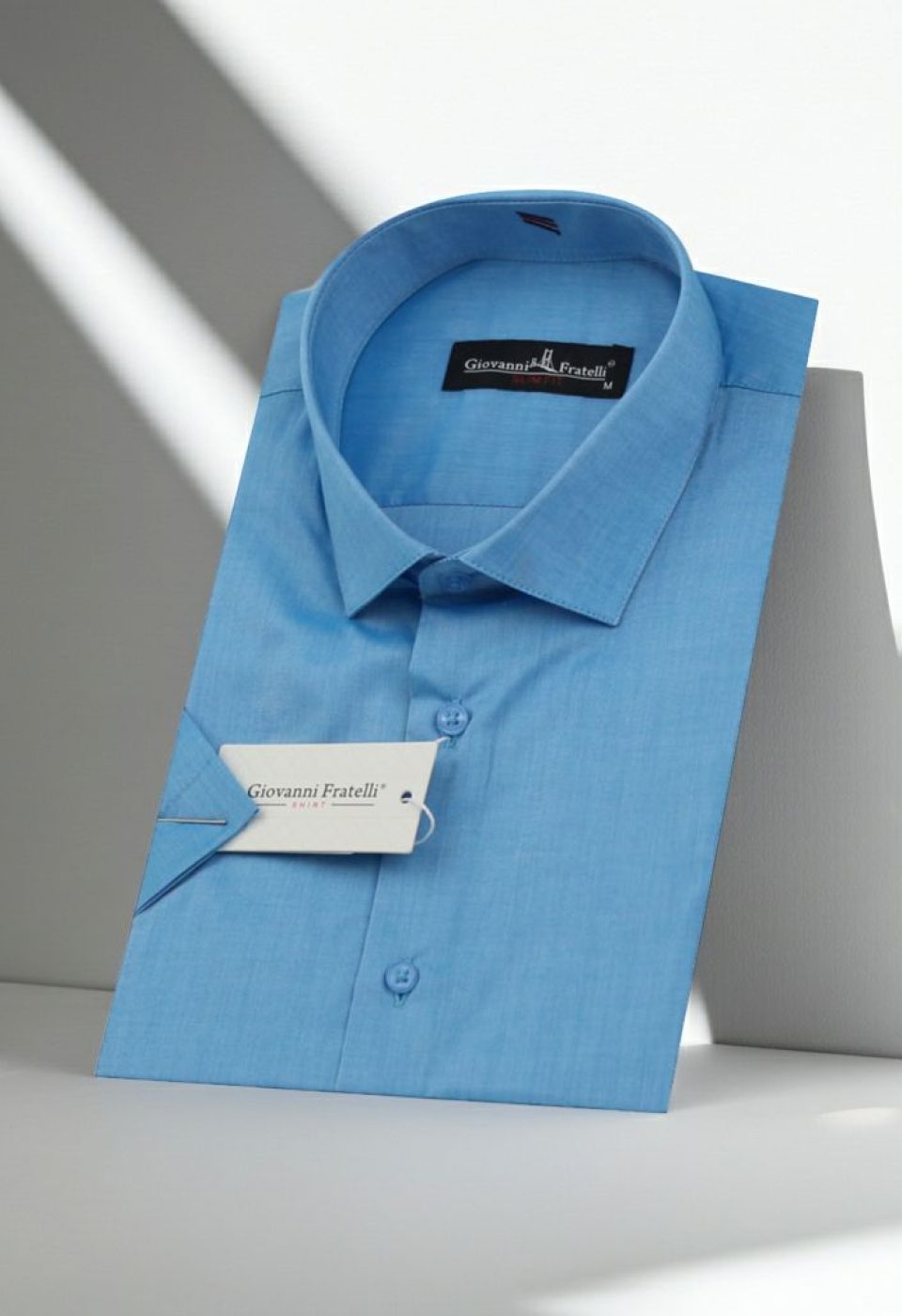 Slim Fit Kısa Kol Desenli Erkek Gömlek 3GMK310851003 - Giovanni Fratelli