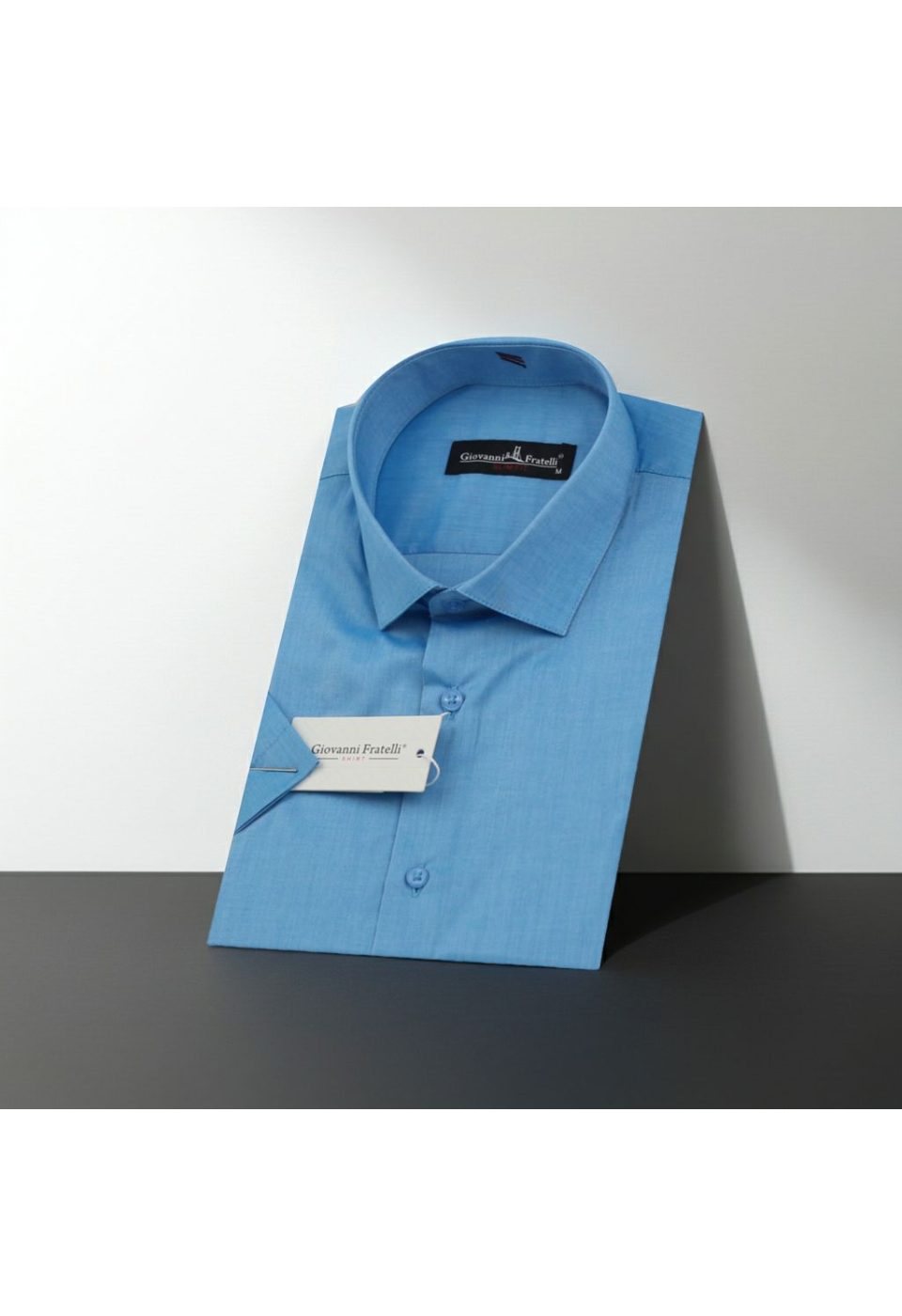 Slim Fit Kısa Kol Desenli Erkek Gömlek 3GMK310851003 - Giovanni Fratelli