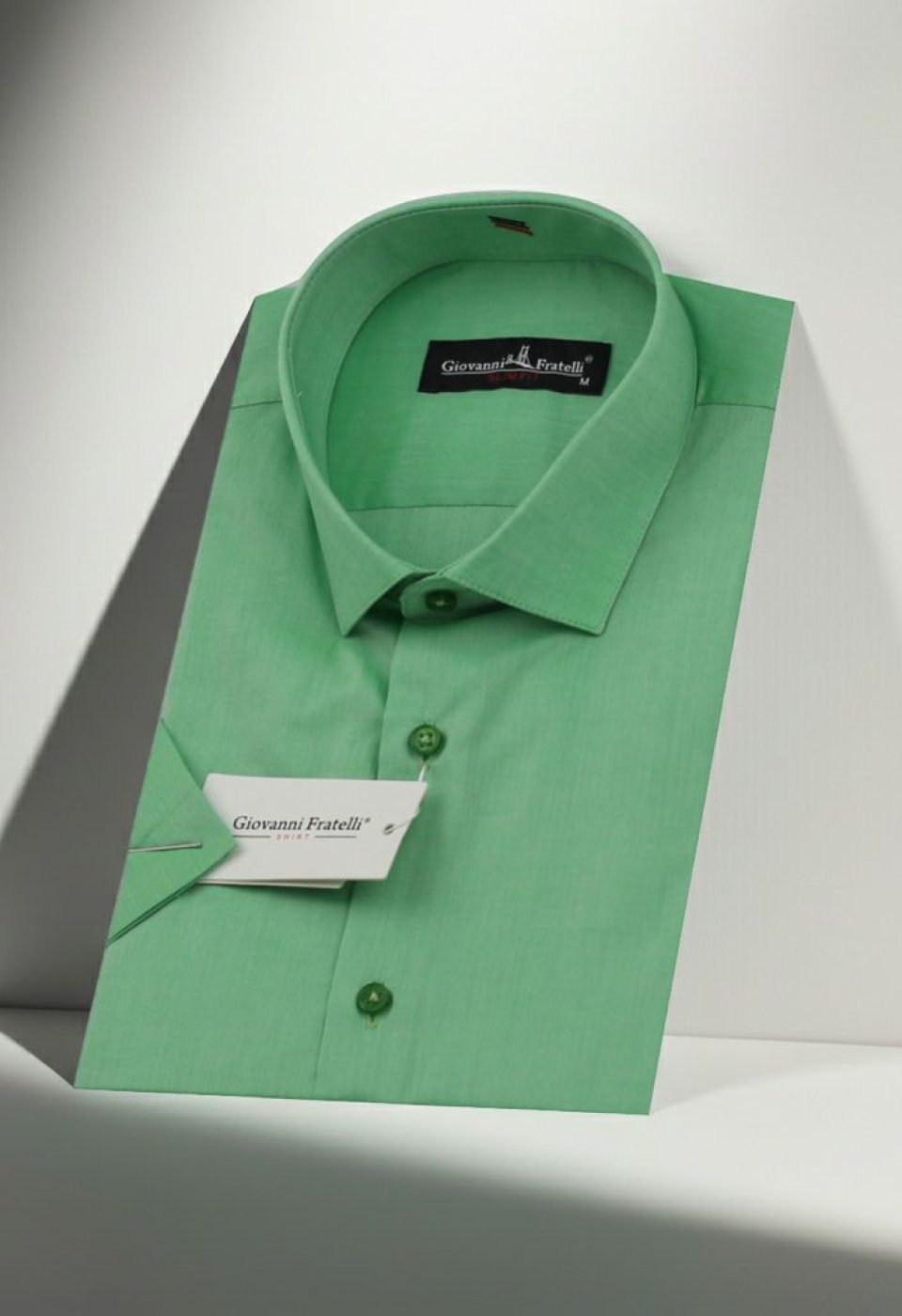 Slim Fit Kısa Kol Desenli Erkek Gömlek 3GMK310851004 Slim Fit Kısa Kol Desenli Erkek Gömlek 3GMK310851004