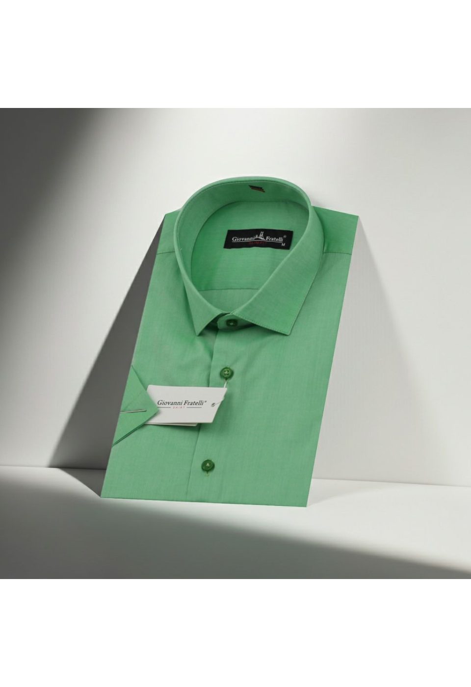 Slim Fit Kısa Kol Desenli Erkek Gömlek 3GMK310851004 - Giovanni Fratelli
