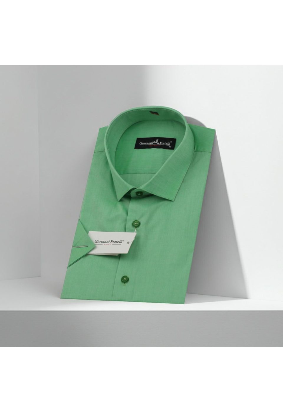 Slim Fit Kısa Kol Desenli Erkek Gömlek 3GMK310851004 - Giovanni Fratelli