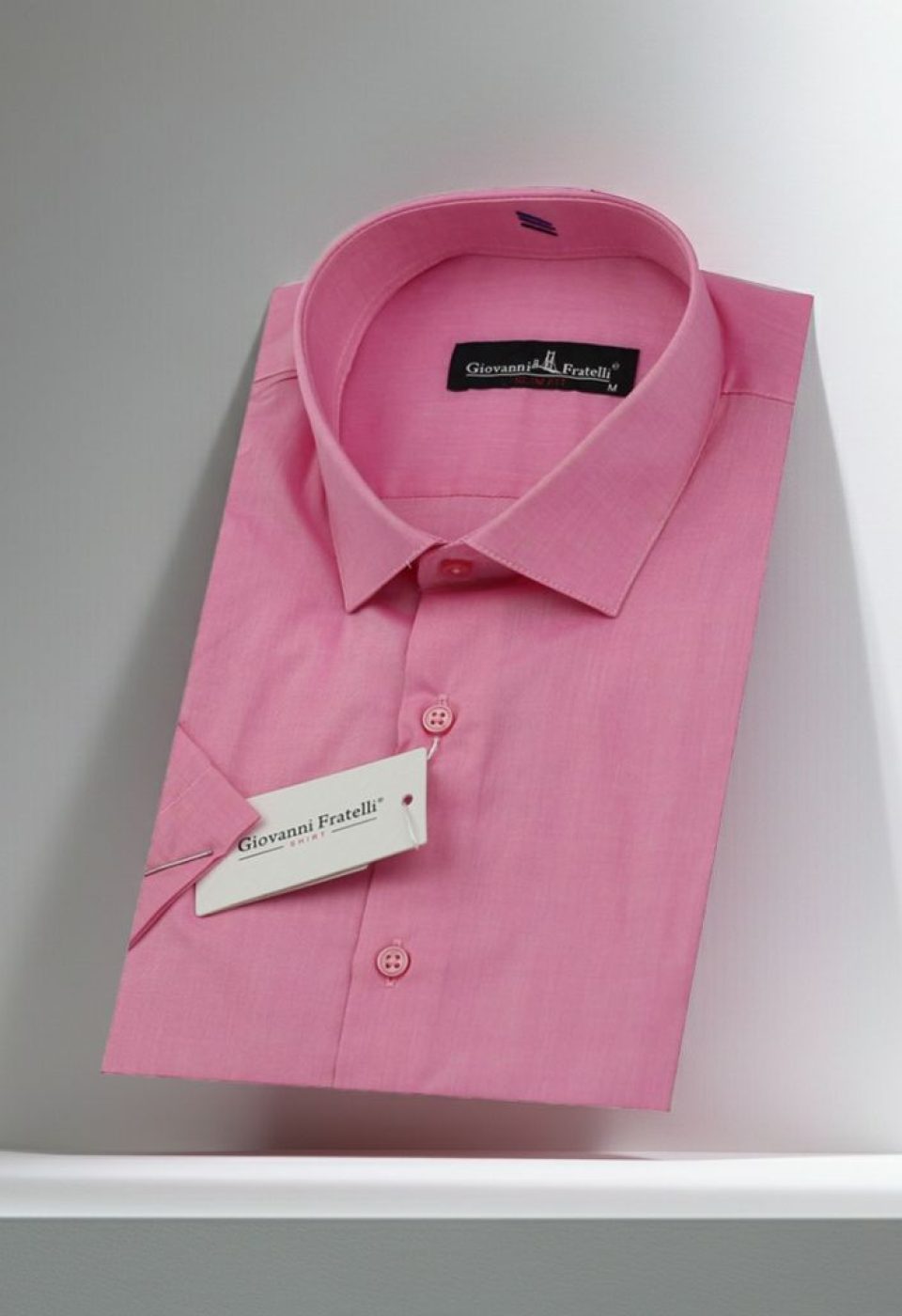 Slim Fit Kısa Kol Desenli Erkek Gömlek 3GMK310851005 Slim Fit Kısa Kol Desenli Erkek Gömlek 3GMK310851005