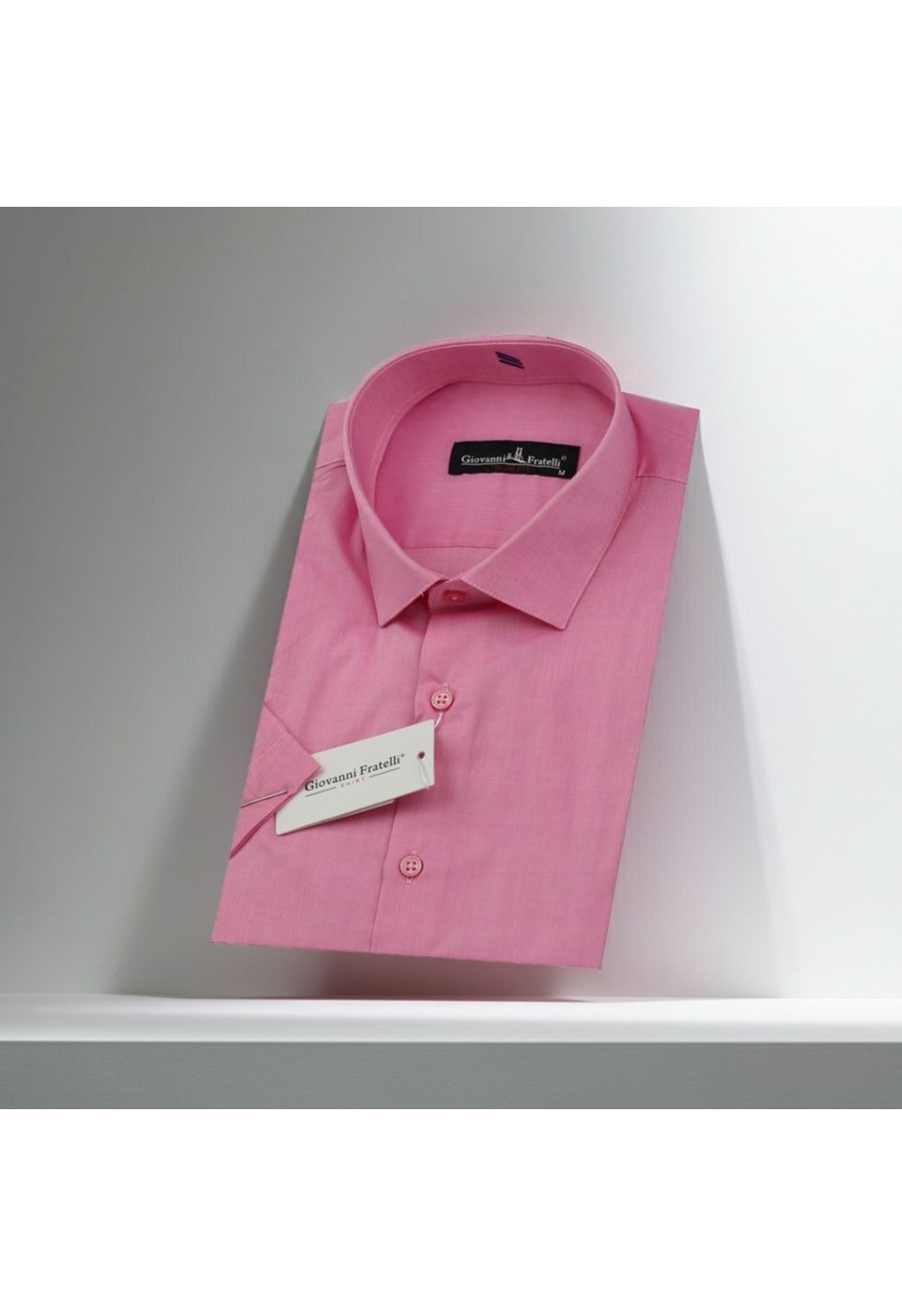 Slim Fit Kısa Kol Desenli Erkek Gömlek 3GMK310851005 - Giovanni Fratelli
