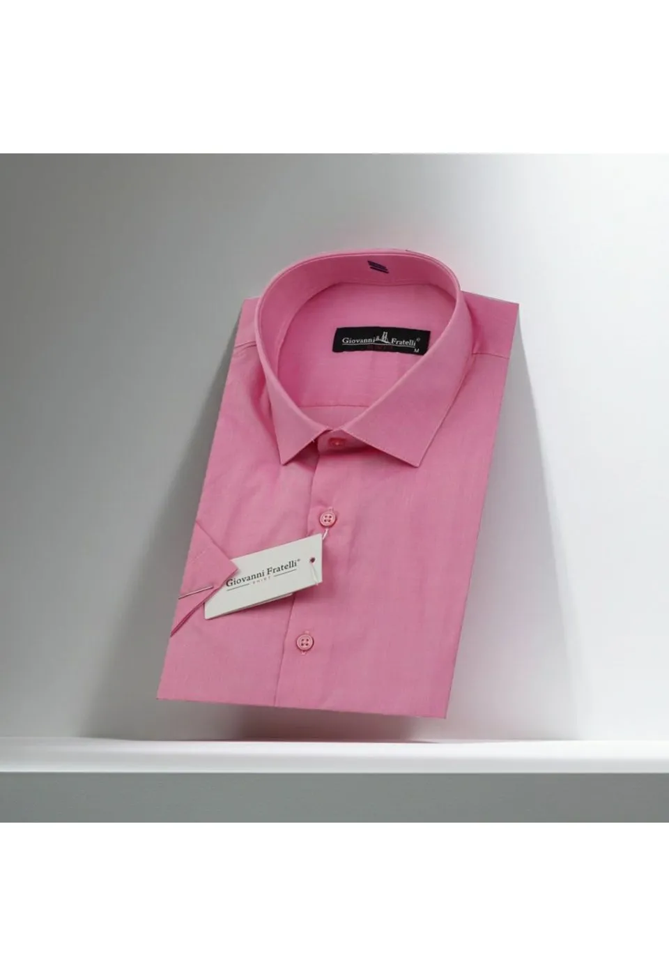Slim Fit Kısa Kol Desenli Erkek Gömlek 3GMK310851005 - Giovanni Fratelli