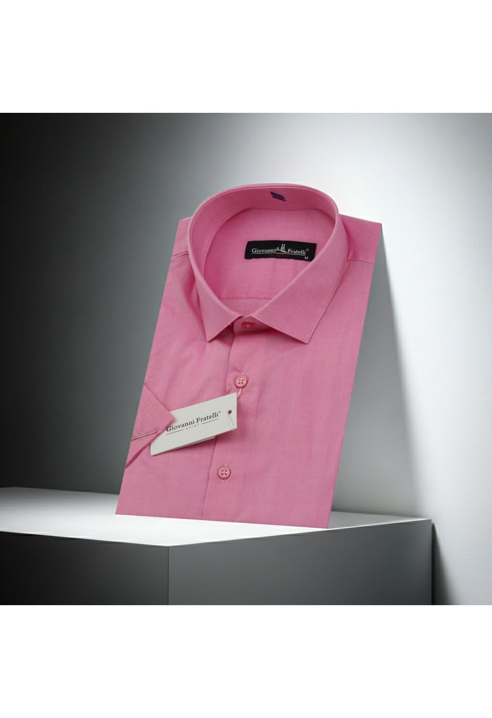 Slim Fit Kısa Kol Desenli Erkek Gömlek 3GMK310851005 - Giovanni Fratelli