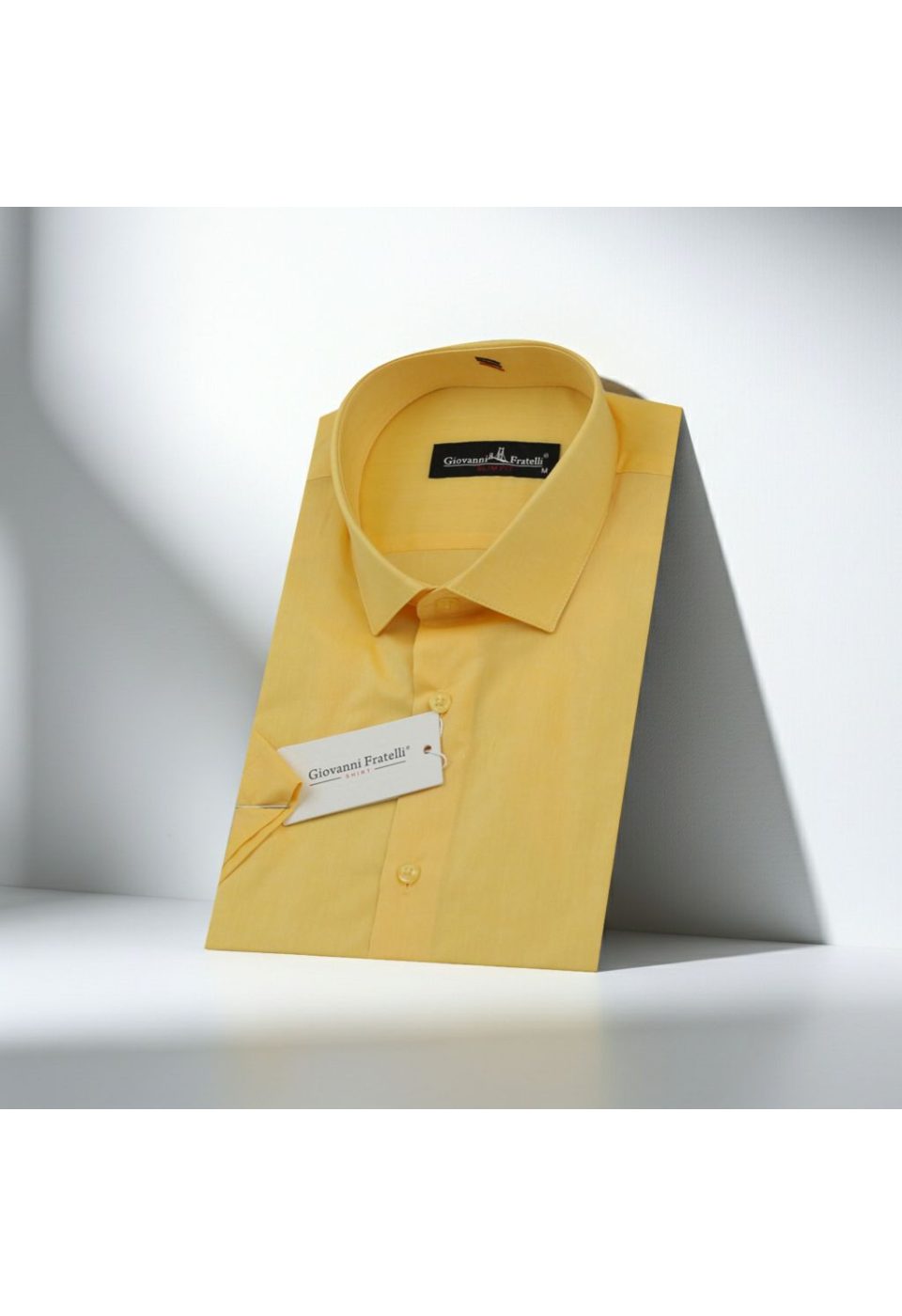 Slim Fit Kısa Kol Desenli Erkek Gömlek 3GMK310851007 - Giovanni Fratelli