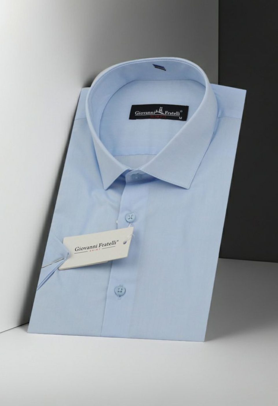 Slim Fit Kısa Kol Desenli Erkek Gömlek 3GMK310851008 - Giovanni Fratelli