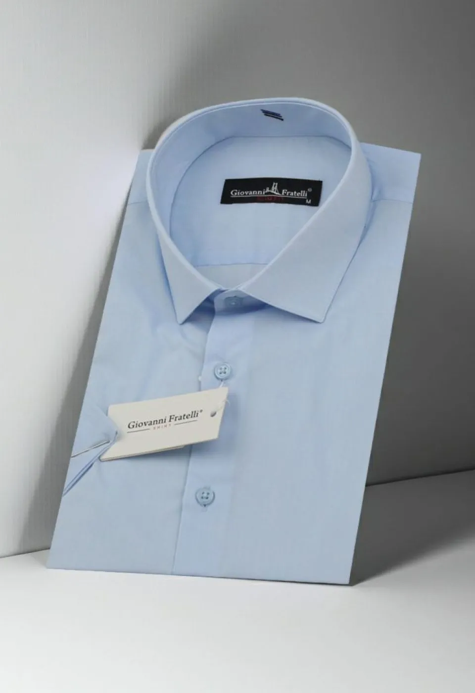Slim Fit Kısa Kol Desenli Erkek Gömlek 3GMK310851008